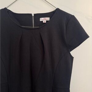 Classic Black Short Sleeve Dress Tee